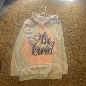 Tie dye homemade hoodie!